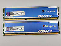 Комплект оперативной памяти Kingston HyperX Blu DDR3 8Gb (2x4Gb) 1600MHz PC3-12800 (KHX1600C9D3B1/4G) Б/У