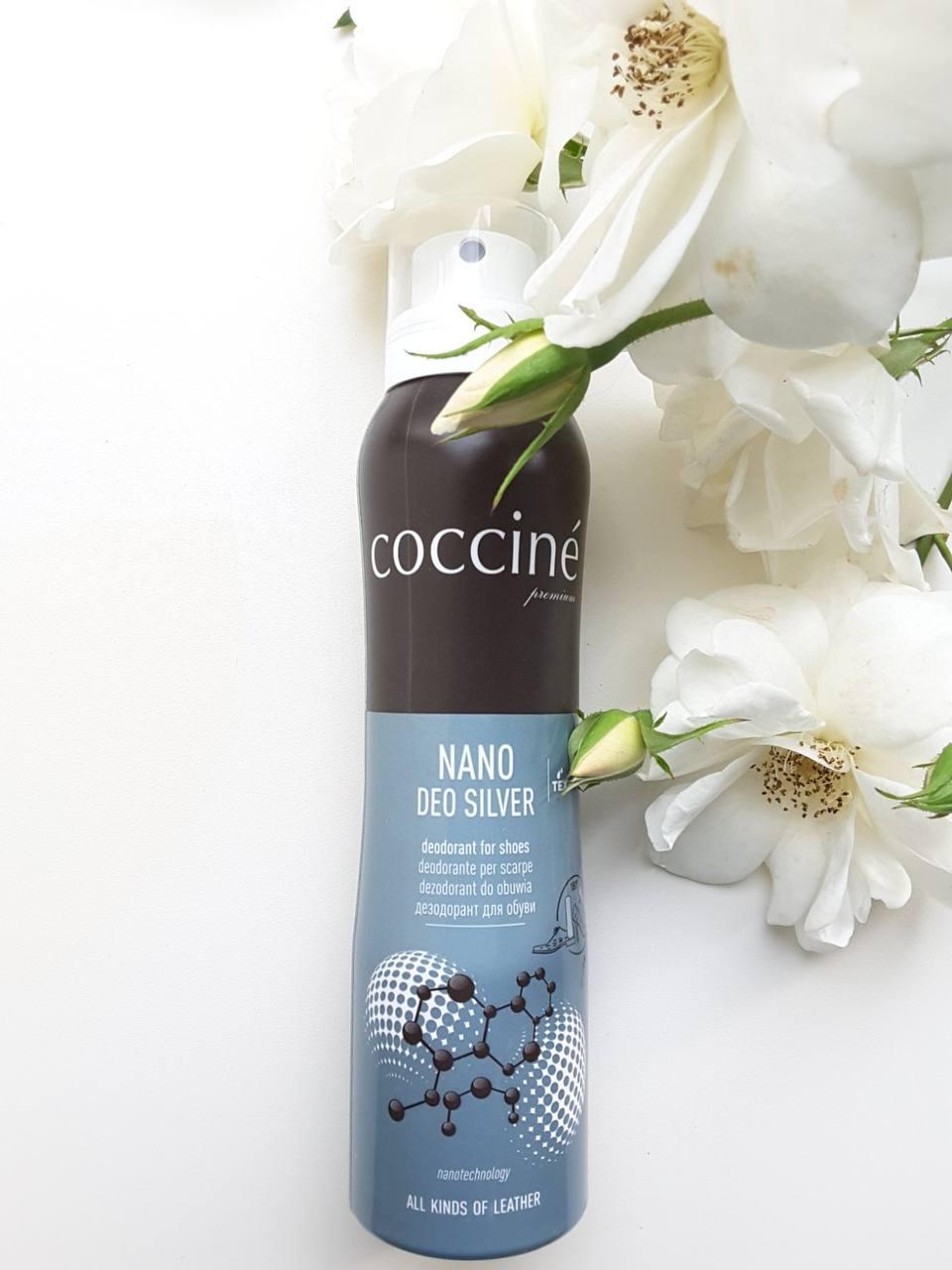 ДЕЗОДОРАНТ ДЛЯ ОБУВИ 150 МЛ - COCCINE NANO DEO SILVER, фото 1