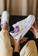 Кросівки Nike Air Force Shadow White/Wiolet