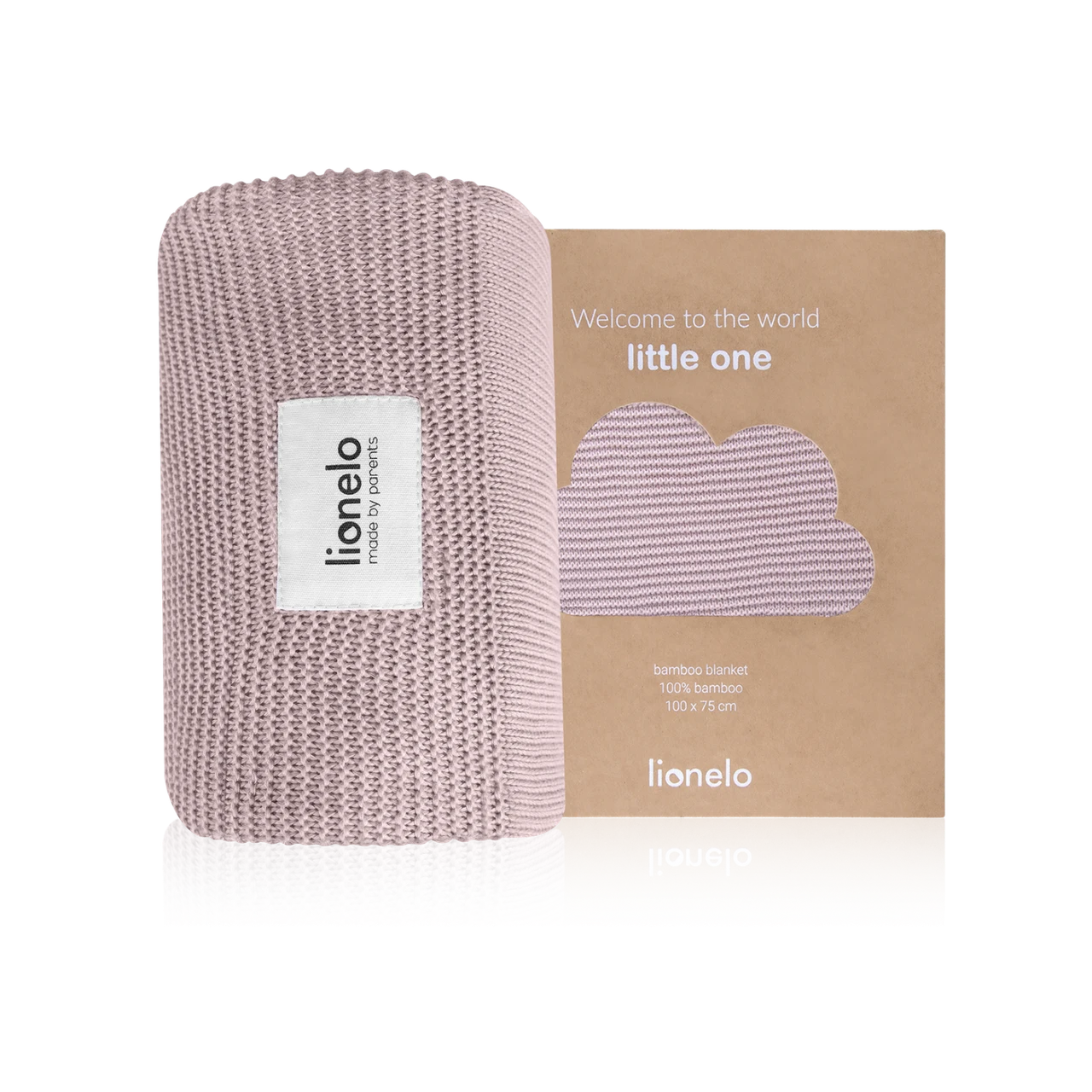 Покривало Lionelo BAMBOO BLANKET PINK