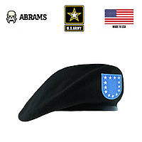 Берет US Army Wool Beret With Flash | Black