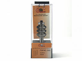 Фреза кромкова фігурна Глобус 2503 D22 d8 L60 h25 R3