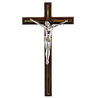 Крест настенный в подарочной коробке Veronese Распятие Иисуса 27х15х3 см 109044 полистоун
