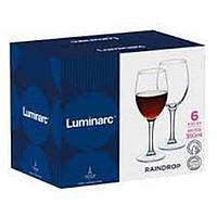 Келих для вина 250мл 6шт Luminarc Raindrop