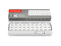 Аварійний світильник з акумулятором TITANUM TL-EM1106 30LED 6500K