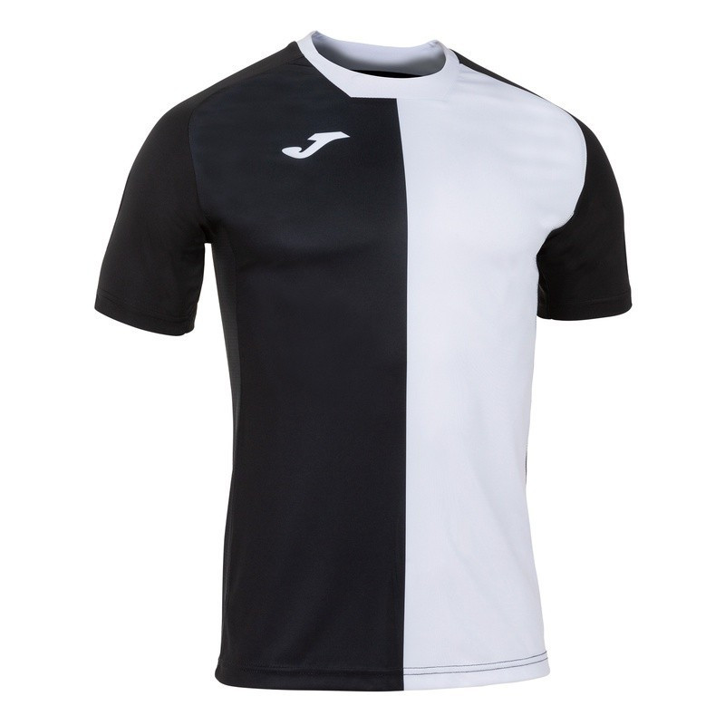 Футболка Joma CITY T-SHIRT BLACK-WHITE S/S чорний,білий 2XS 101546.102 2XS