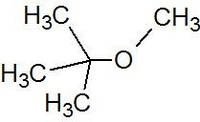 Трет-бутилметиловый эфир, 2-метил-2-метоксипропан, МТБЭ, 1л