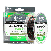 Леска GC Evo-X Carp 300м Real Camo 0.370мм