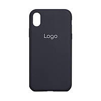 Чехол Silicone Case Full Size (AA) для iPhone Xr Цвет 15.Dark grey от магазина style & step