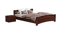 Ліжко дерев'яне Estella Венеція 120х190 Каштан Щит 2Л4