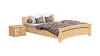 Ліжко дерев'яне Estella Венеція 120х200 Бук натуральний Щит 2Л2.5