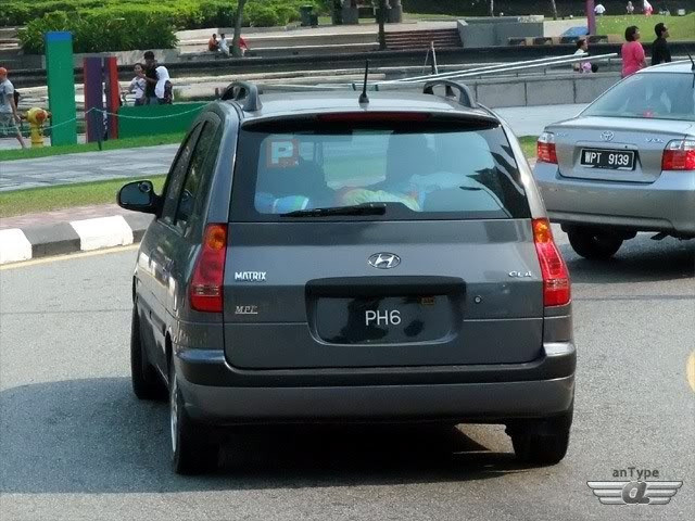 Спойлер Meliset (під фарбування) для Hyundai Matrix 2001-2010 рр від VLF комп., фото 1