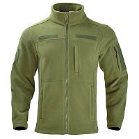 Тактическая флисовая мужская кофта Han-Wild HW012 L Зеленый (10300-55698)