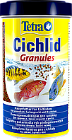 Корм Tetra Cichlid Granules для рыбок цихлид, 500 мл (гранулы) l