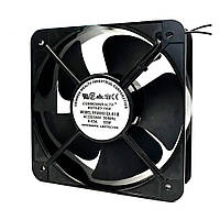 Кулер для охолодження серверних БП FP-20060EX-S1-B DC sleeve fan 2pin під паяння - 200*200*60мм, 220V/0,43A, 2600об/хв, 58W l