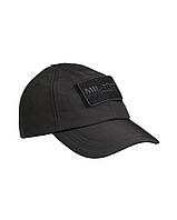 Бейсболка з тканини софтшел SOFTSHELL BASEBALL CAP Black єдиний