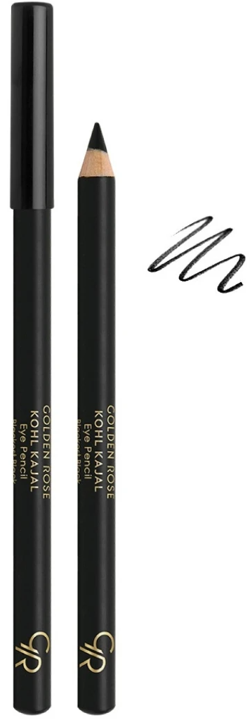 Карандаш для глаз Golden Rose Kohl Kajal Eye Pencil Blackest Black, 0,4 г