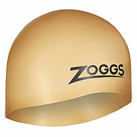 Шапочка для плавания Easy-fit Silicone Cap Zoggs 465003.GD, золотая, World-of-Toys