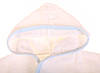 Комплект — дитячий махровий халат із капцями 68-86 см Кораблик Молочний Bimini, фото 2