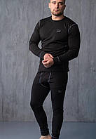 Мужское термобелье черное military,термобелье форма нательное белье зимнее теплое,подштаники и кофта