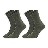 Шкарпетки трекінгові Sturm Mil-Tec Merino Socks (2 пари) Olive 5 ( 46 - 48 )