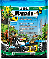 Грунт JBL Manado Dark, 3 л. Черный питательный грунт для пресноводных аквариумов.