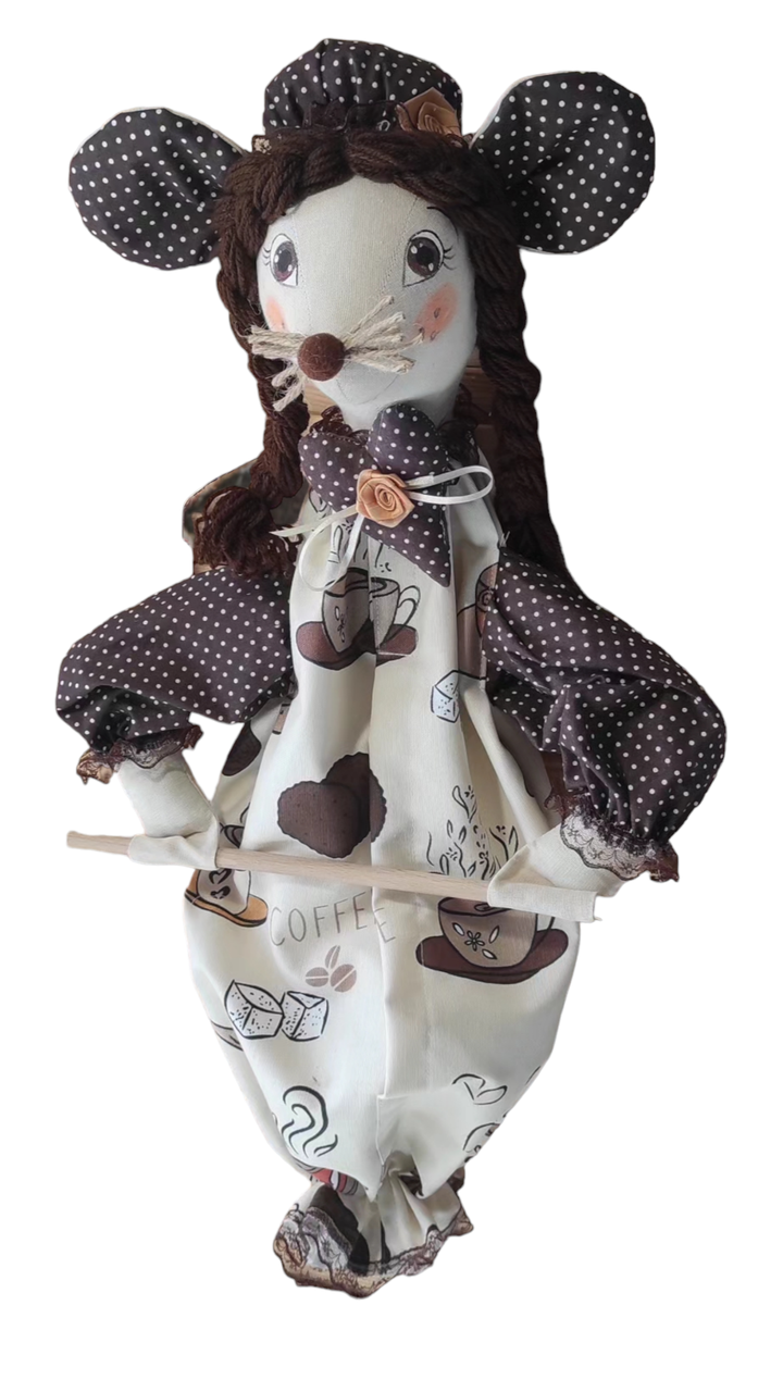 Мишка лялька для пакетів., фото 1