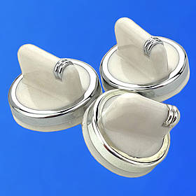 Комплект ручок для газової колонки Грета (2 великих,1 маленька)