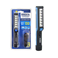 Фонарь инспекционный Brevia LED Pen Light 6SMD+1W LED 150lm 900mAh microUSB (11210)