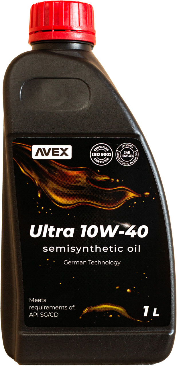Моторна олива Avex ULTRA 10W40 S Synth API SG/CD 1л