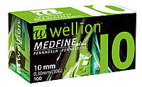 Голки для шприц-ручок Wellion MEDFINE plus 31G (0,25 х 10 мм) 50 од.