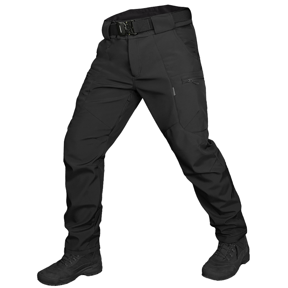 Штани тактичні для поліції SoftShell Stalker Vent Чорні