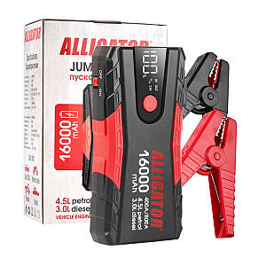 Пусковий пристрій Alligator Jump Starter 400A/800A 16000mAh