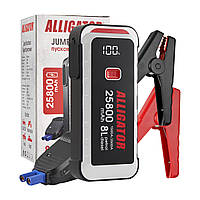 Автомобильное пусковое устройство (бустер) Alligator Jump Starter 1500A/2500A 25800mAh со Smart-клемами