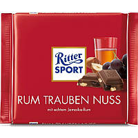 Шоколад Ritter Sport Rum Trauben Nuss 100г