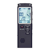 Цифровой профессиональный диктофон Kebidumei Т60 8GB + MP3 плеер с ЖК экраном