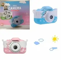 Дитячий цифровий фотоапарат фотокамера Котик Kids Camera F