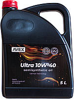 Моторное масло Avex ULTRA 10W40 S Synth API SG/CD 5л