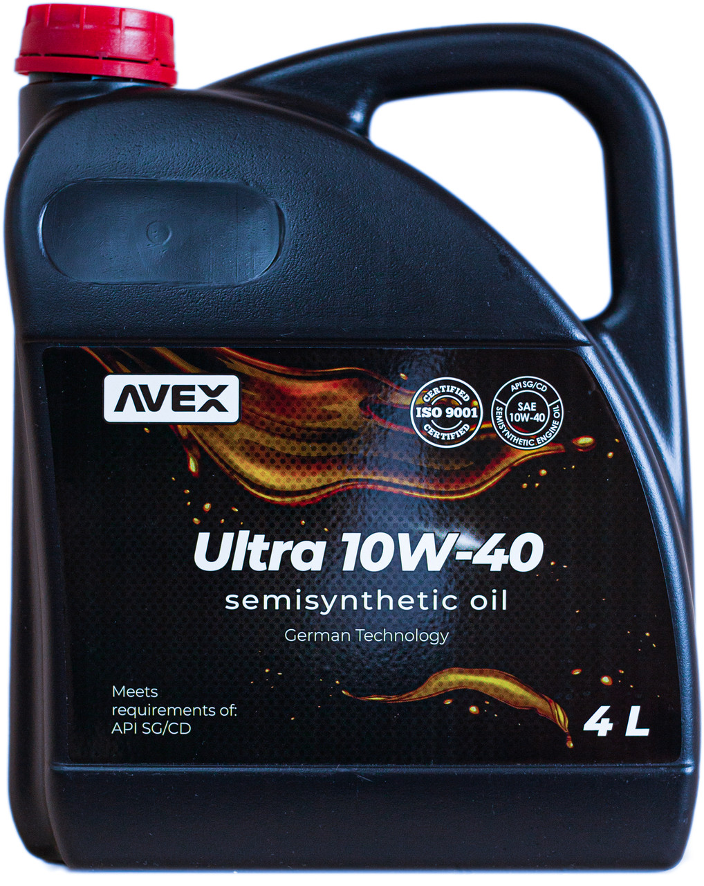 Моторна олива Avex ULTRA 10W40 S Synth API SG/CD 4л