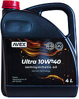 Моторное масло Avex ULTRA 10W40 S Synth API SG/CD 4л