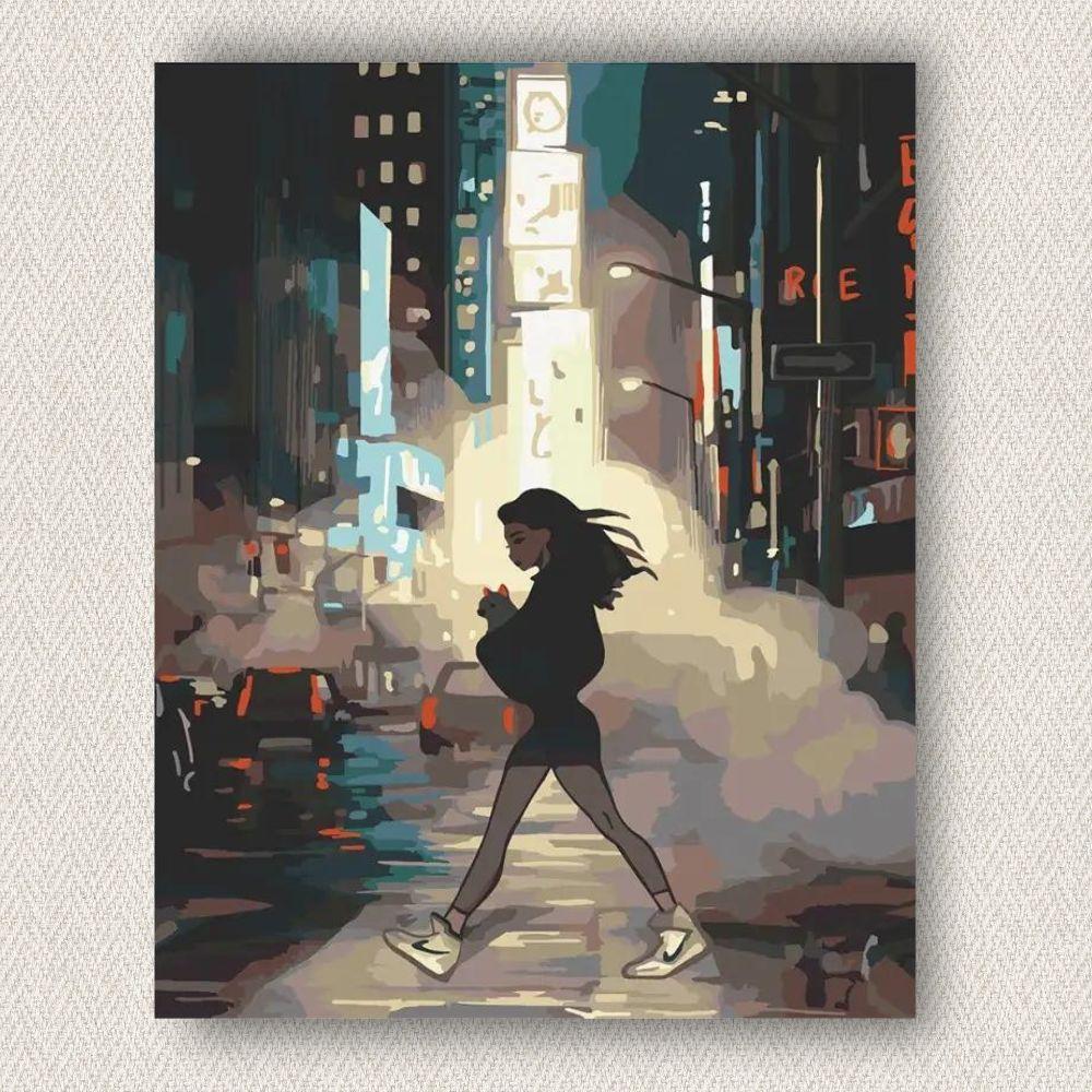 Картина за номерами Аніме Прогулянка в Нью-Йорку 40*50 см ArtCraft 10364-AC, фото 1