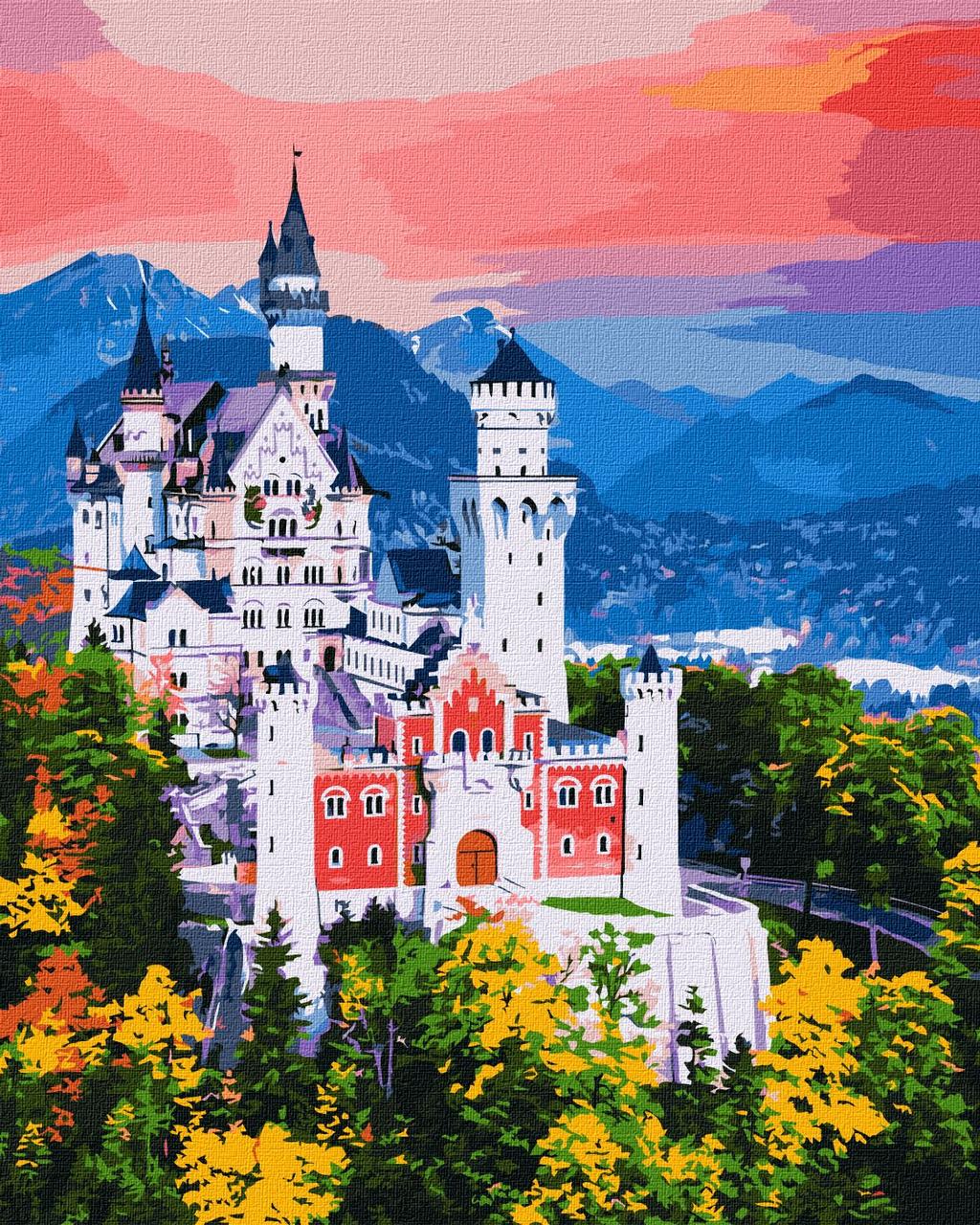 Картина за номерами Казкова Німеччина
40*50 см Ідейка KHO2814