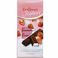 Шоколад молочный Karina Erdbeer Joghurt 200g 11 Stick