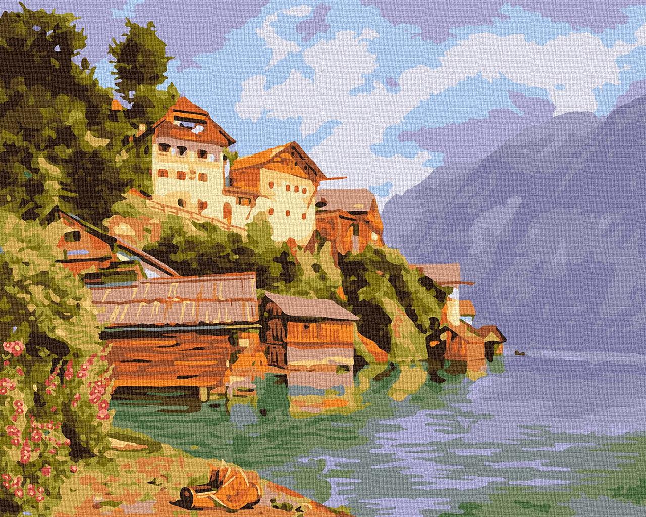 Картина за номерами Пейзаж "Затишна затока" 40*50 см Ідейка KHO6311