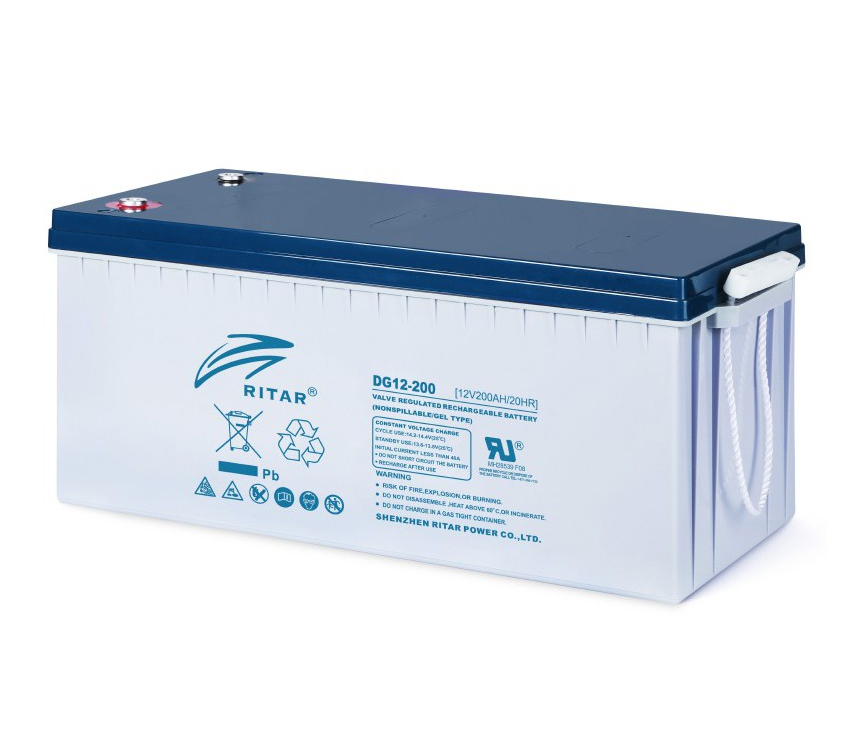 Акумулятор GEL RITAR DG12-200