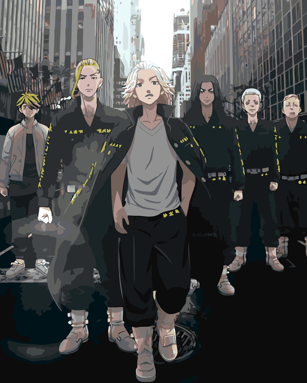 Картина за номерами Origami Аніме: Строкські мерехтілі LW 3200 40*50 виробництво Україна, фото 1