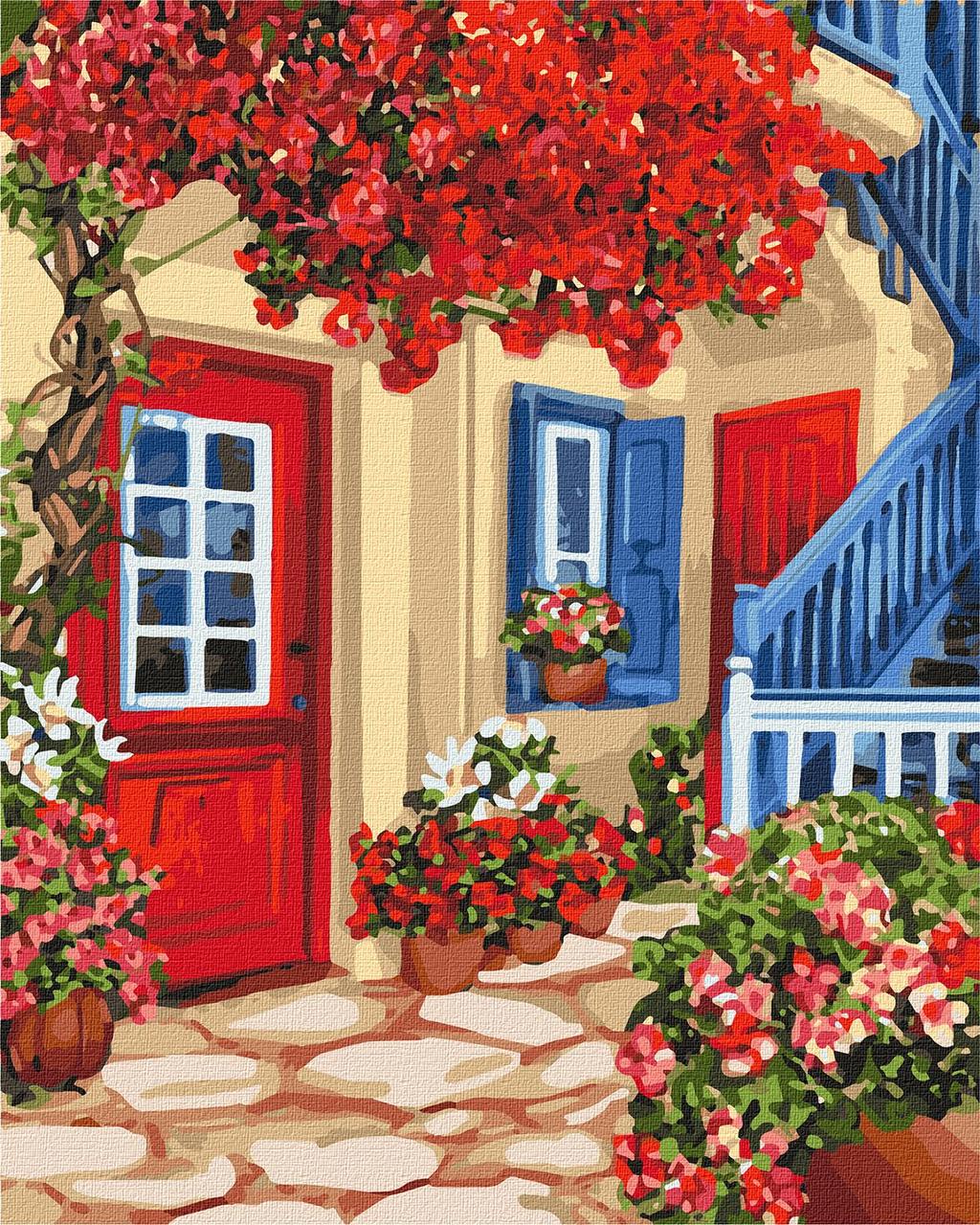 Картина по номерам. "Гуляючи вуличками" KHO3581 40*50 см