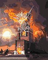 Картина по номерам Origamі Хороший кремль - горящий кремль (с) LW 3215 40*50 см