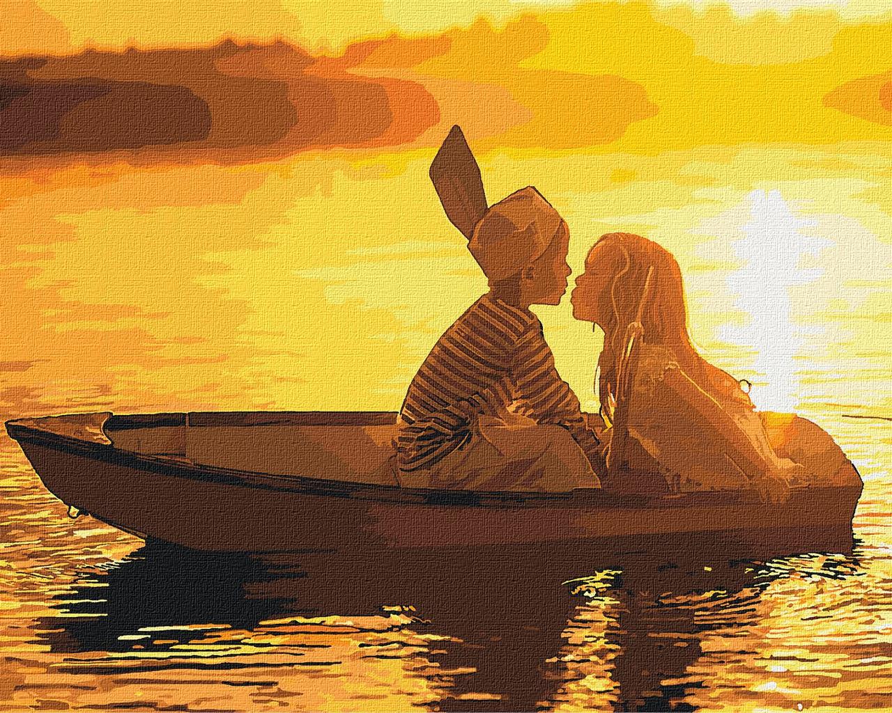 Картина по номерам. "Перше кохання" 40*50 см KHO2322