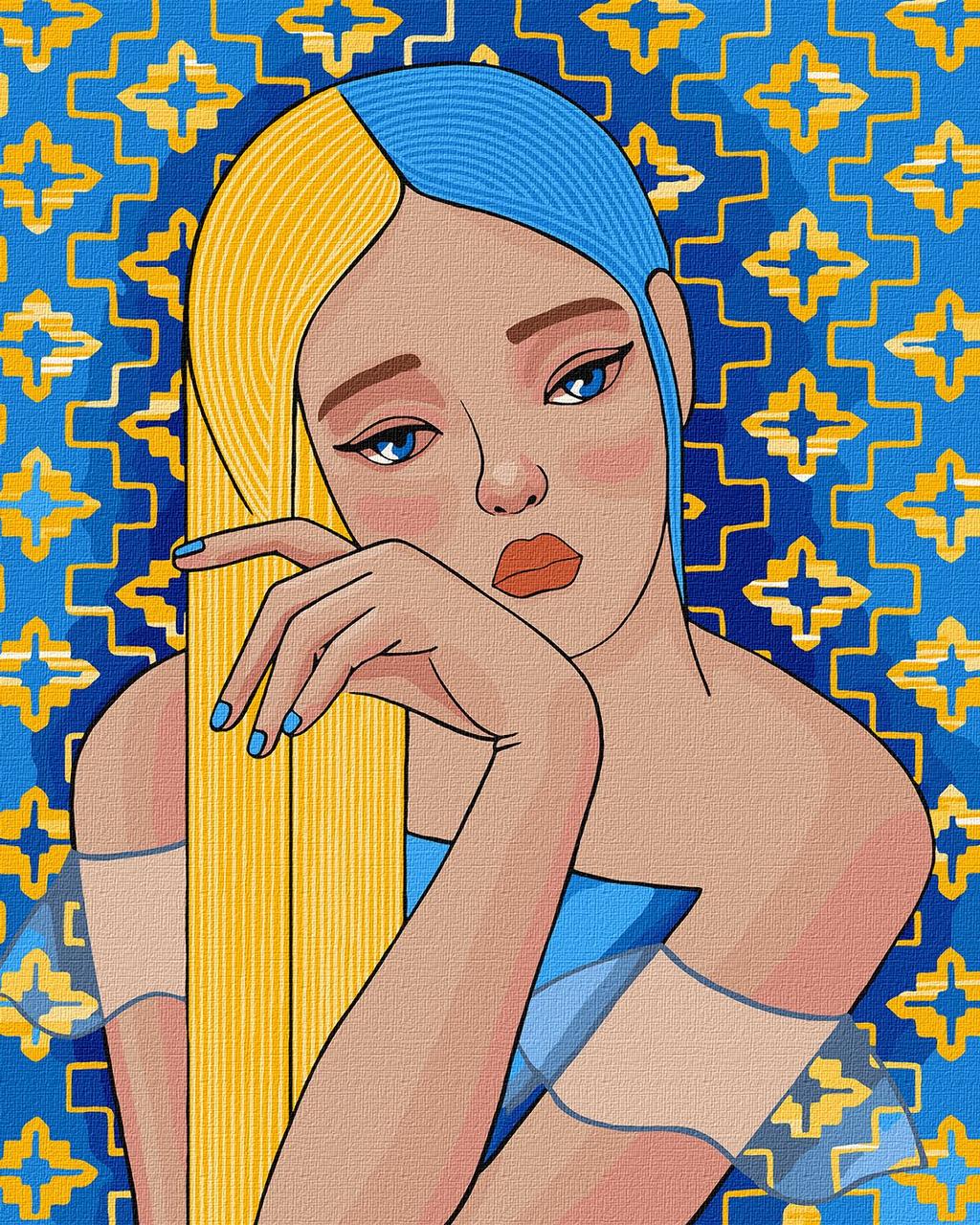 Картина по номерам." Непохитна ©mosyakart" 40*50 см KHO4908